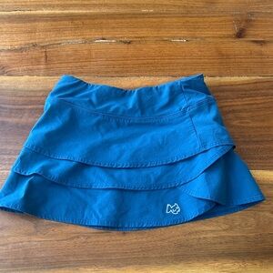 Blue Layered Girls Prodoh Skirt